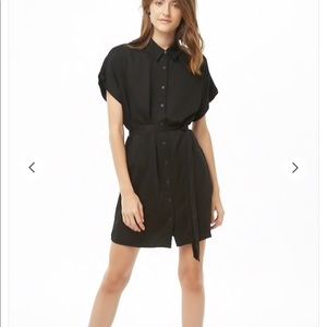 FOREVER 21 MINI SHIRT DRESS